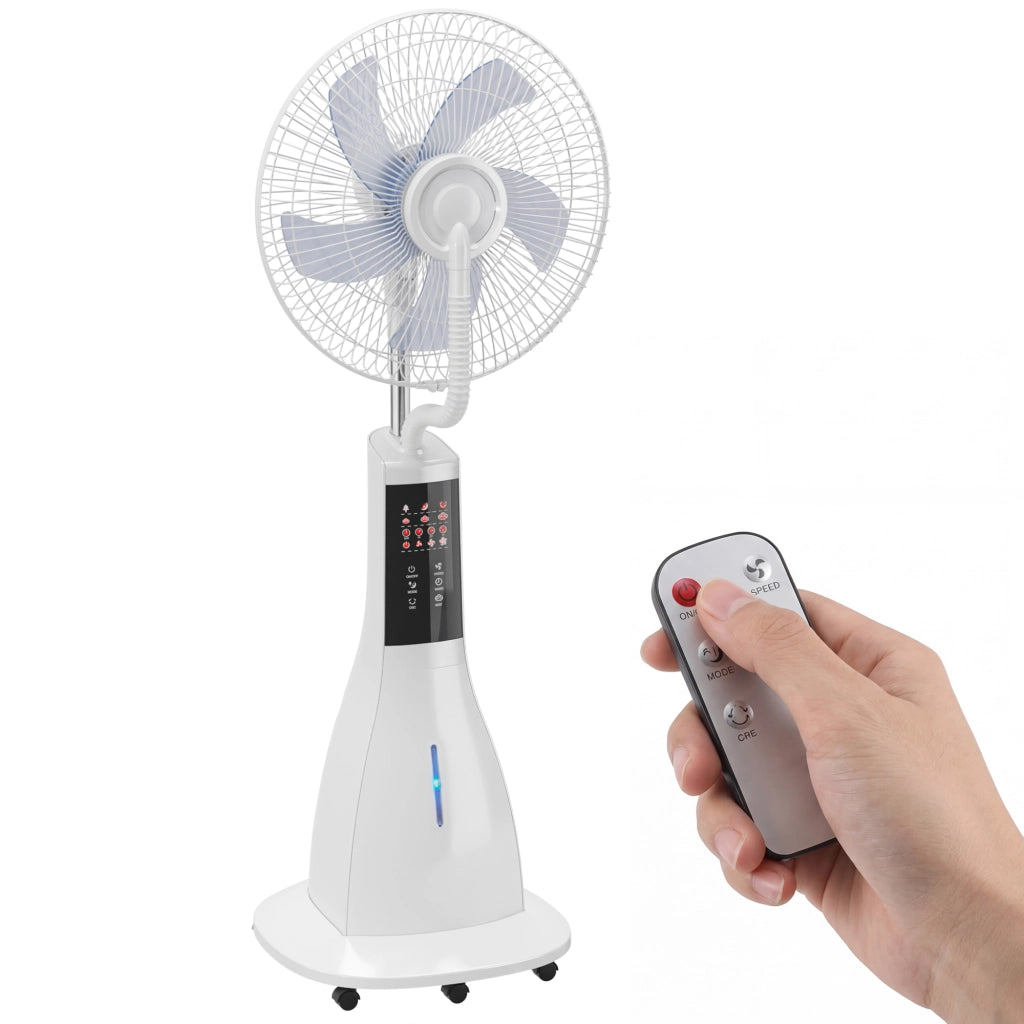 Ventilatore Nebulizzatore con Controllo Remoto ¨C zephmum ¨C 90W 3L Grigio