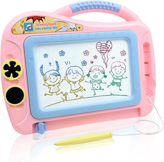 Tavolo da disegno magnetico per bambini - Giocattolo educativo per disegni creativi & tecniche di disegno