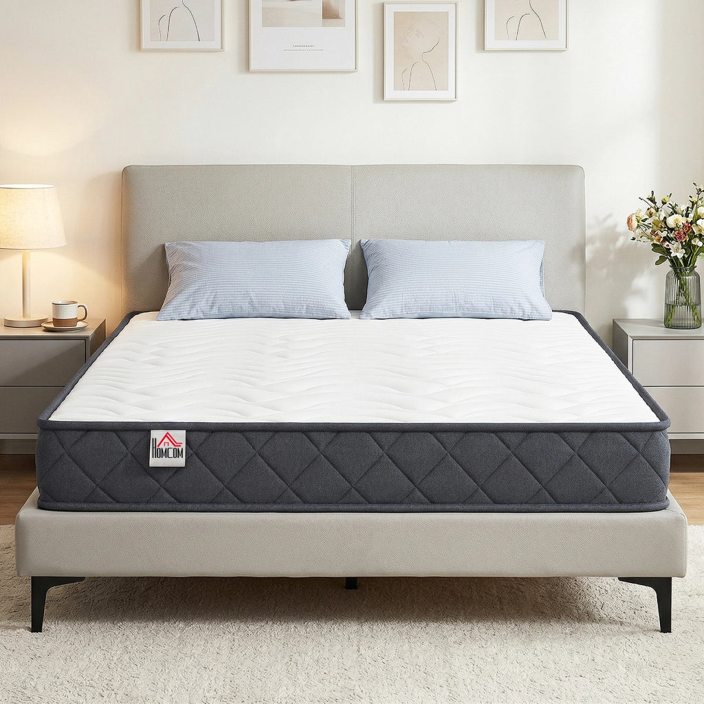 Materasso 140x190 cm con Memory Foam ¨C zephmum ¨C Oeko-Tex, 20 cm, media fermezza