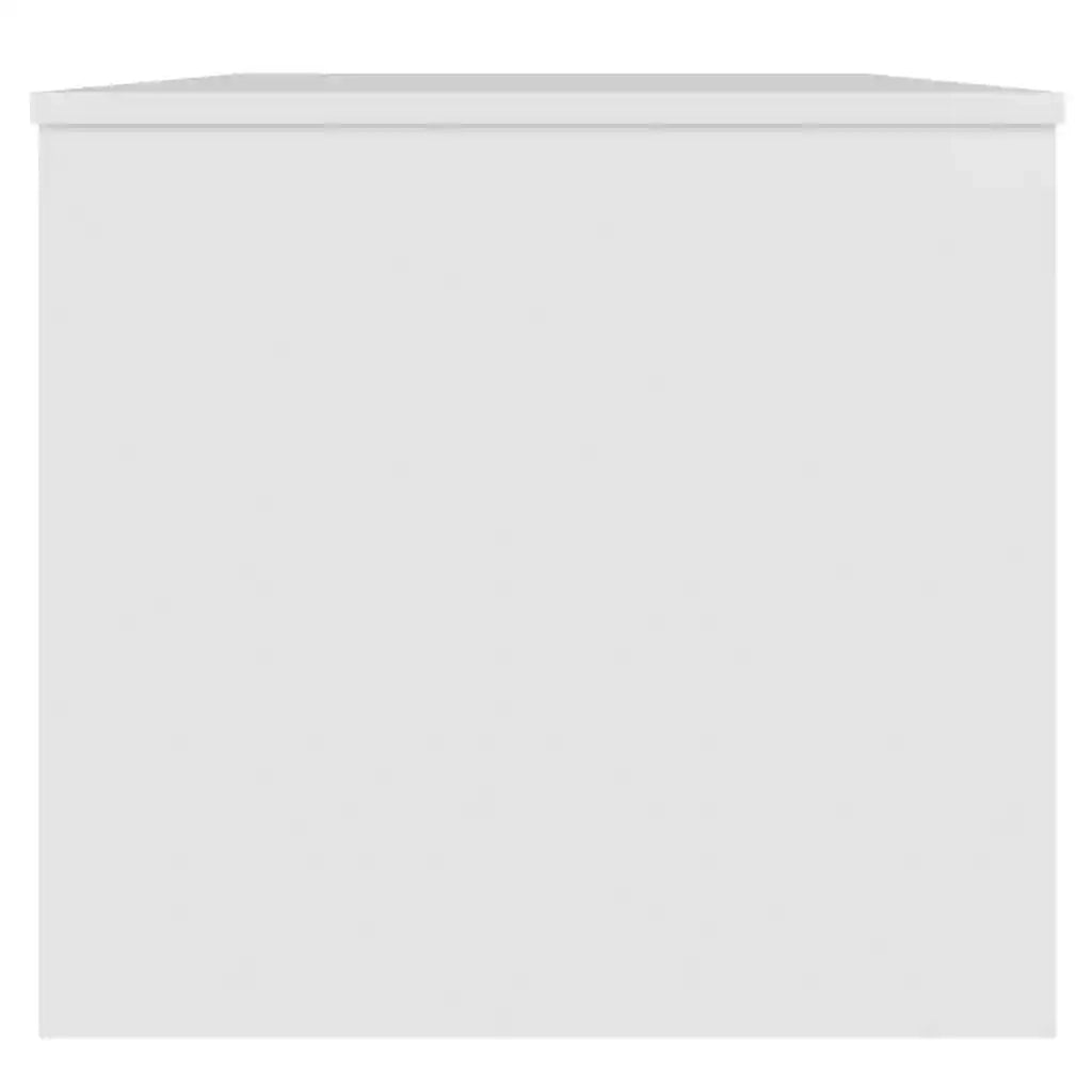 Tavolino da salotto | Tavolino da caff¨¨ | Tavolino da Soggiorno Bianco 102x50,5x46,5cm in Legno Multistrato