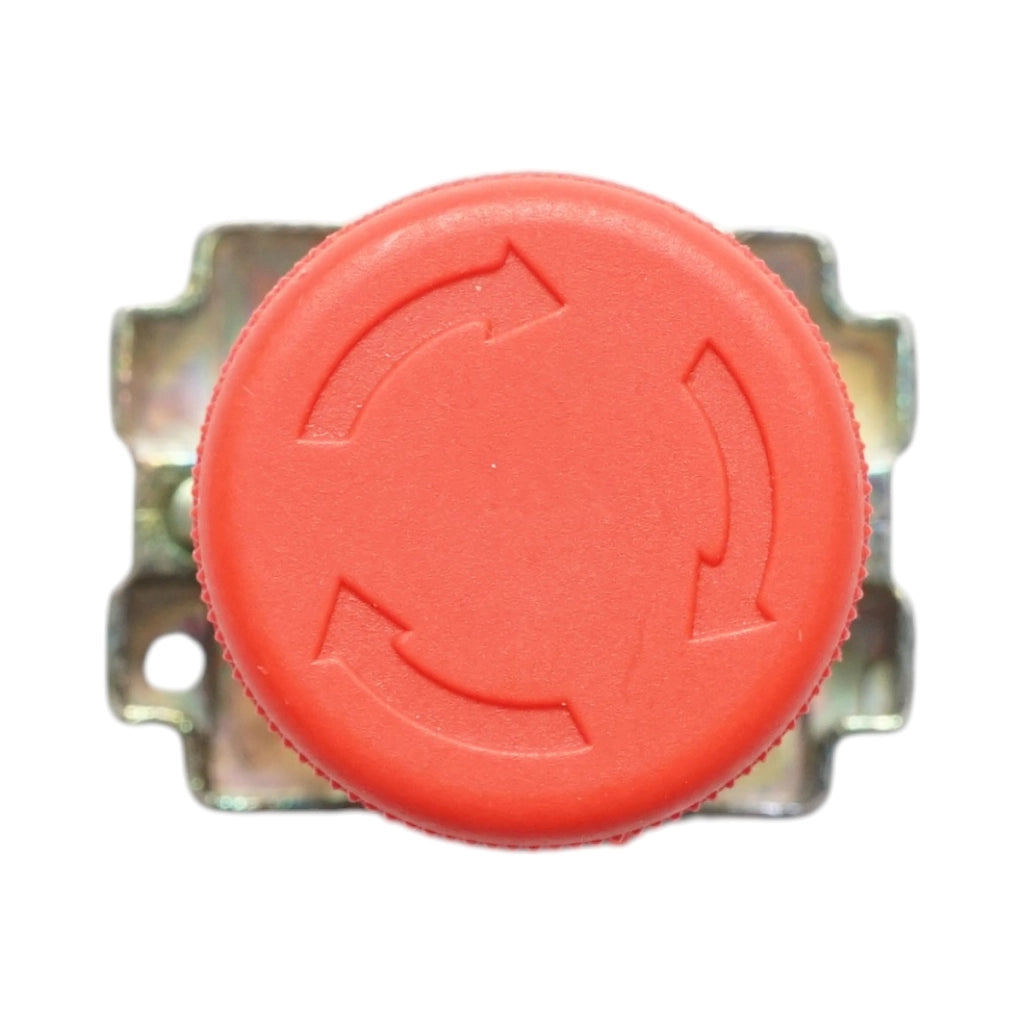 Pulsante di arresto di emergenza rosso con sgancio a rotazione 1NC, 400V/10A, 30mm LAY5 Breckner Germany