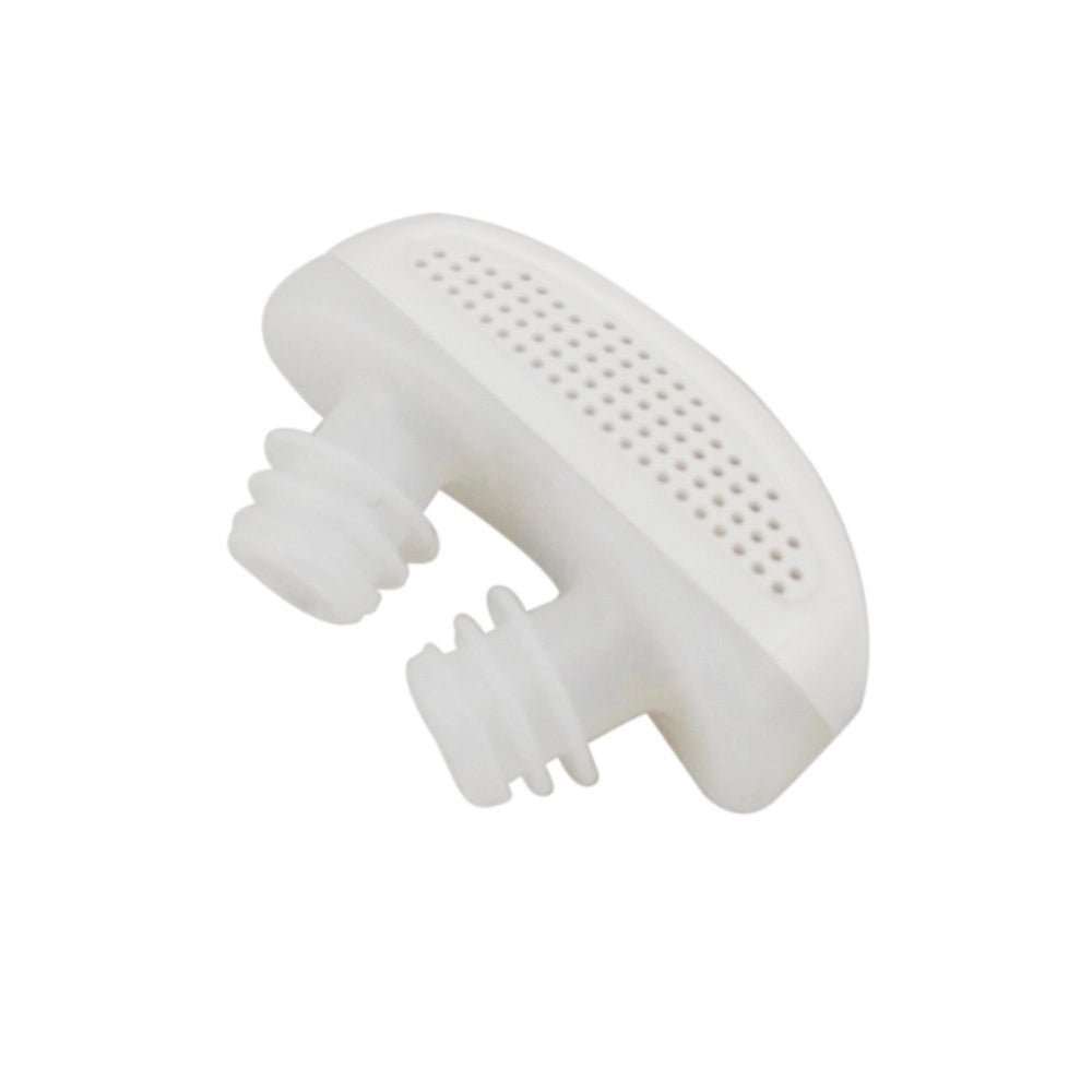 Trade Shop - Dispositivo 2in1 Purificatore Aria Per Smettere Di Russare Apnea Rimedio Notte -