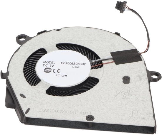 Ventilatore di raffreddamento CPU - Raffreddamento laptop - Leggero e duraturo - Formato compatto - Alimentazione 4 pin - Raffreddamento efficiente - Adatto per sistemi...