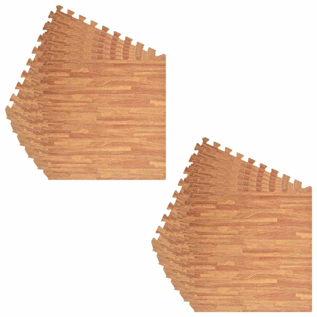 Tappetino per piscina 12 pcs legno 4,32 ㎡ Schiuma EVA 3433275
