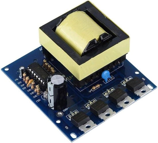 Modulo di Boost Inverter, 500W DC 12V/24V a AC 18V 0-220V-380V Pannello di Stampaggio - Risparmio Energetico e Sostenibilità - Vendita sui Mercati di Campo e Notturni - Alimentazione di Emergenza per le Famiglie