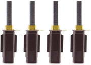 Set di spazzole per aspirapolvere 4 pezzi - Adatto per Numatic - Idoneo per Henry/Hvr200 - Materiale: carbonio/metallo/plastica - Lunghezza 7,3 cm - Set di spazzole per motori