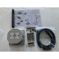 Sistema Fissaggio Rapido Docce Inox C-Box Attacco Acqua Calda-Fredda Sined