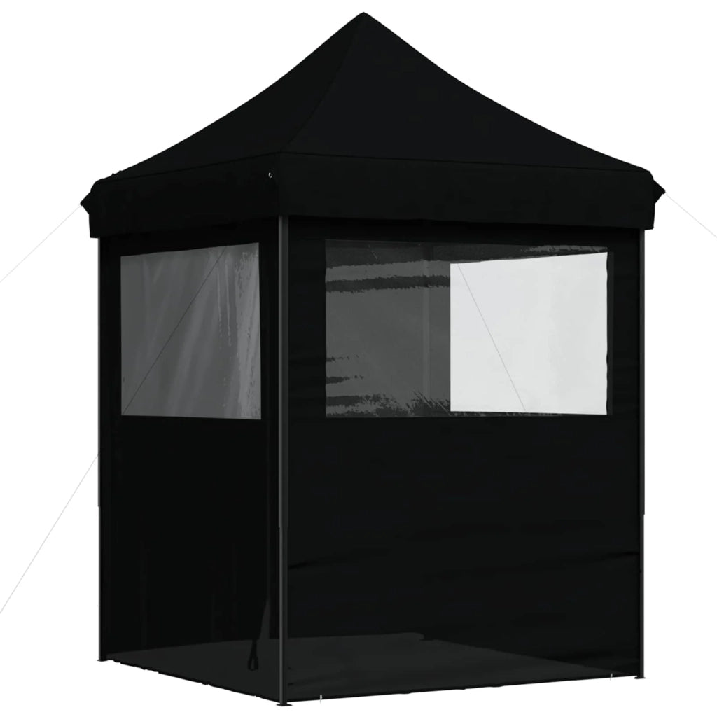 Tenda Party Nero 200 x 200 x 306 cm Tessuto Oxford 42023539
