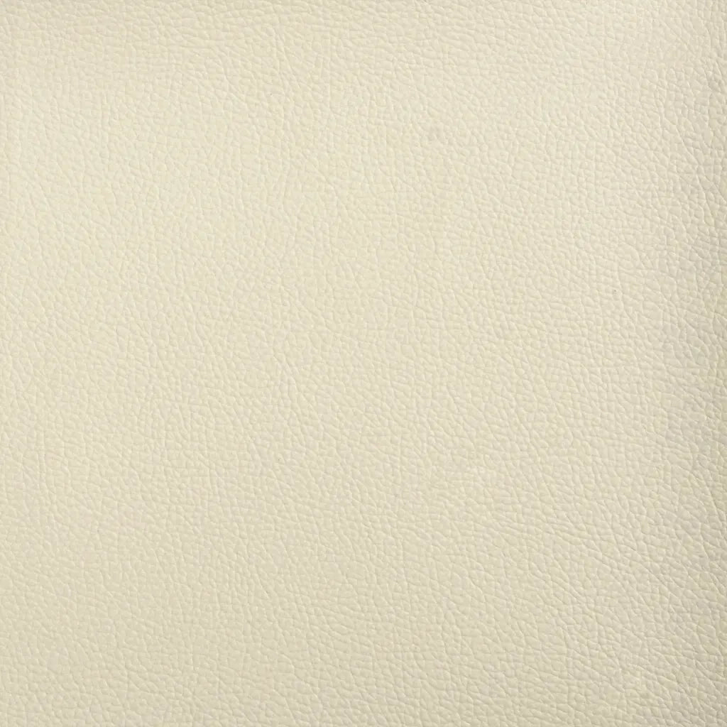Divano a 2 Posti con Cuscini Crema 140 cm in Similpelle