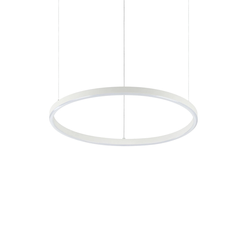 Sospensione Moderna Oracle Alluminio-Materie Plastiche Bianco Led 29W 3000K