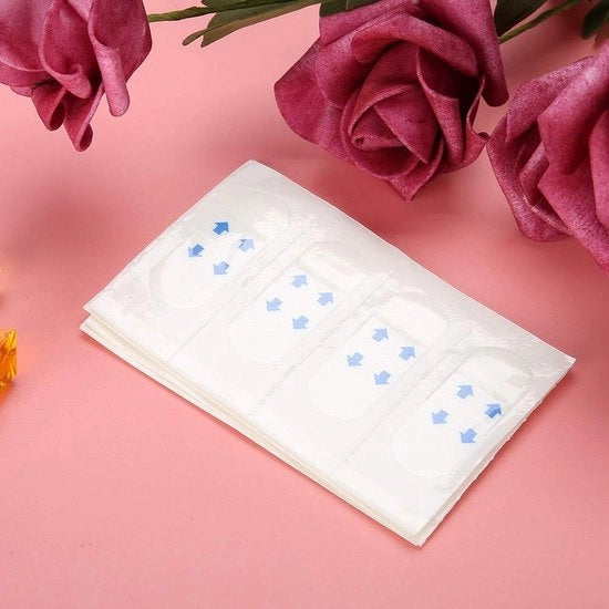 Tape di Elevazione Acqua-Resistente - Adesivo per il Ritocco - Idratante - Rafforza la Pelle Flaccida - Rimuove le Rughette - 40 Pezzi