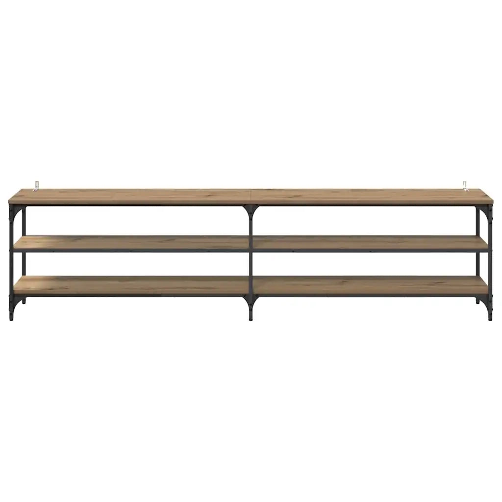 Mobile TV-Credenza per TV-Console TV Rovere artigianale 200 x 30 x 50 cm