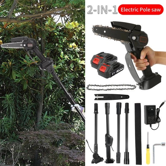 Strumento per la manutenzione delle piante - Senza fili - 3500 W - 6 pollici - Alta tensione
