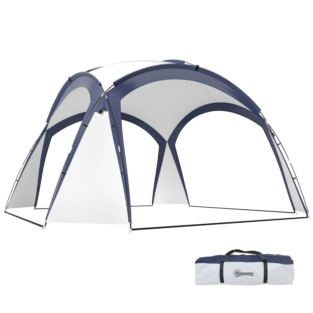 Gazebo da giardino ¨C zephmum ¨C crema 350x350x222 cm
