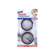 2 Nastri Isolanti Elettrici in PVC 19mm X 5m Colore Nero
