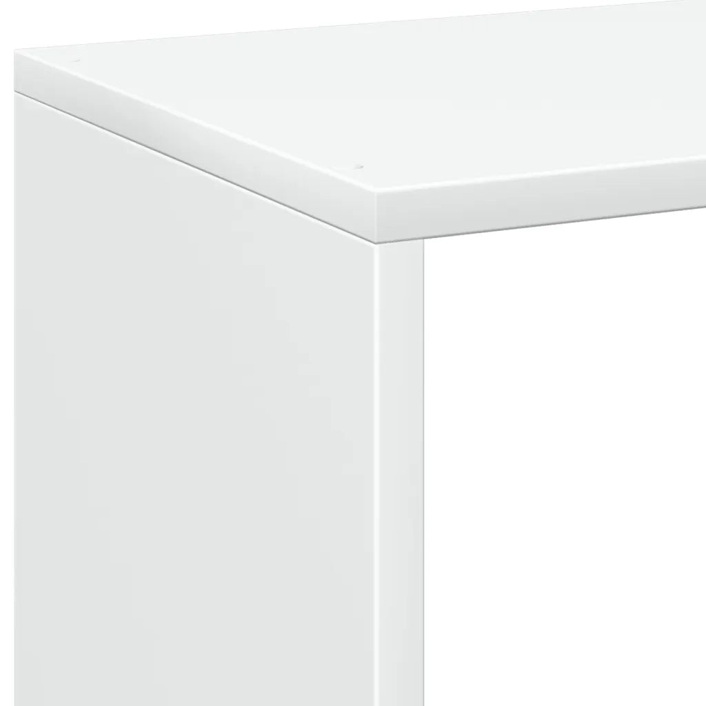 vidaXL Libreria Divisorio Bianca 102x29x103,5 cm in Truciolato