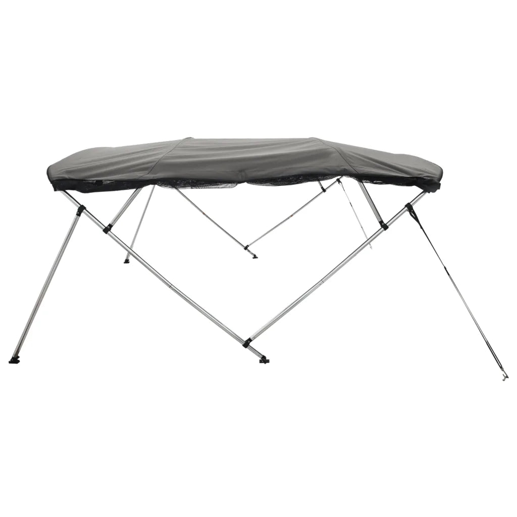 Bimini di Prua Pareti Laterali Rete 4 Archi 243x(185-198)x137cm 94859