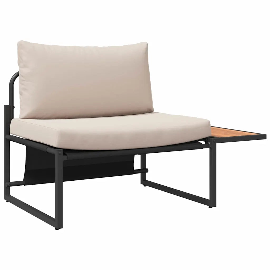 Set da Pranzo per Giardino 3 pz | Set Salotto da Giardino Talpa Acciaio
