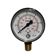 MANOMETRO DI RICAMBIO ATT. RADIALE 1/4 - Scala 0-12 bar - SPIRALFLEX