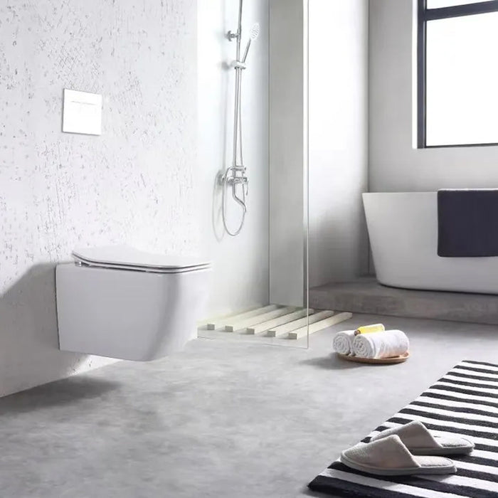 Vaso Wc Rea Martin Slim Rimless Duroplast