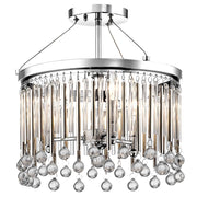 Lampada a Soffitto 2 Luci Kalf In Acciaio Bianco A Bracci E Sfere In Vetro Opalino E Oro