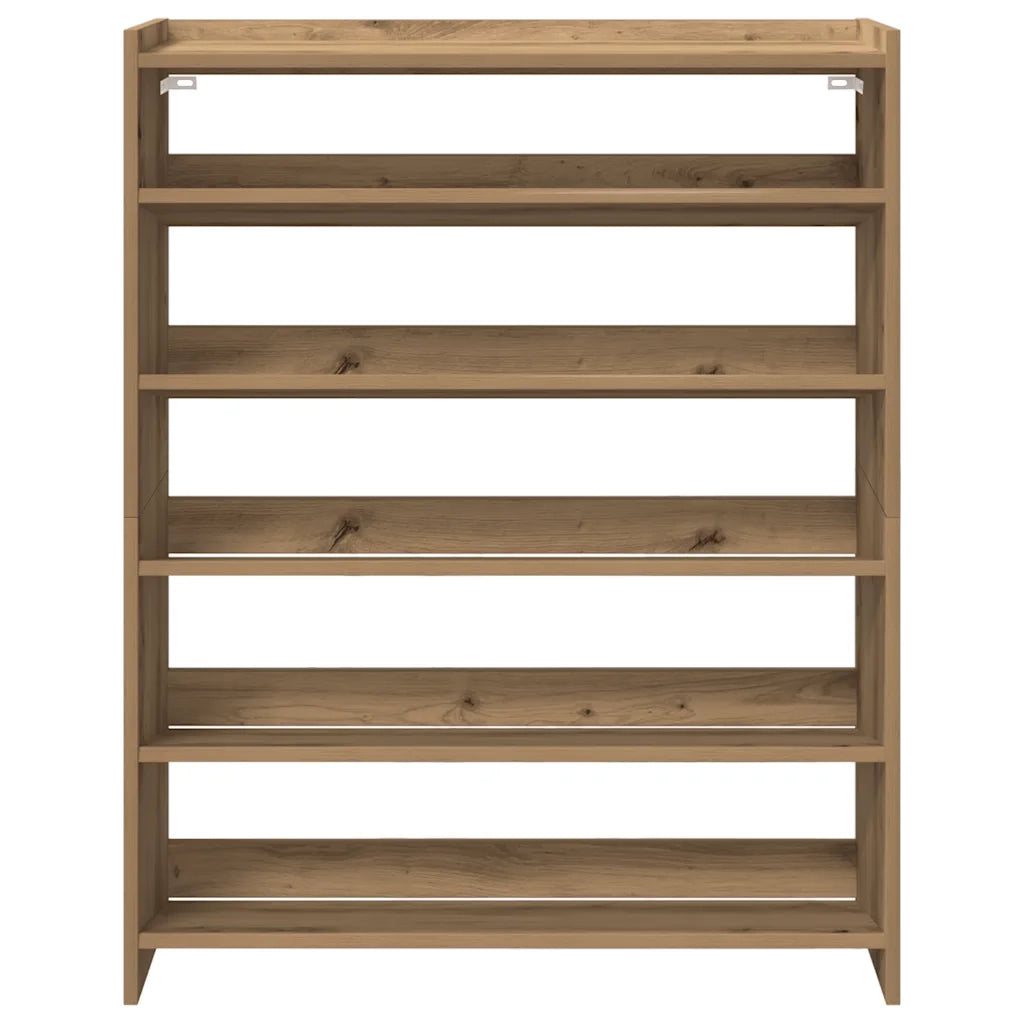 Scarpiera Rovere Artigianale 80x25x100 cm in Legno Multistrato 859904