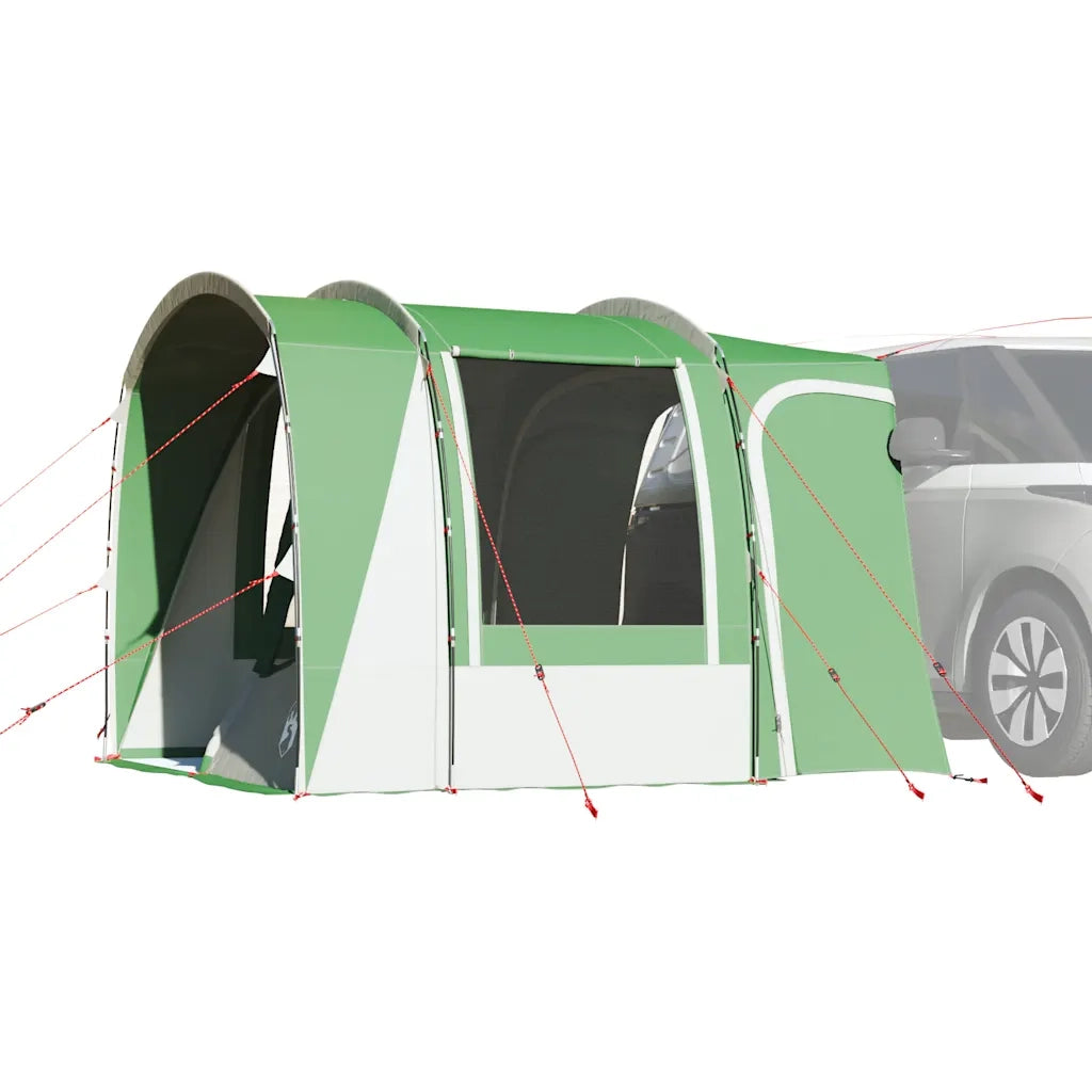 Tenda da Campeggio per Auto per 4 Persone Verde Impermeabile 4009497