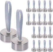 Set di 20 Flessi Portatili - Coperchio Inox - Tappo Sicuro - Formato Compatto - Adatto per Diametro 4 cm - Coperchio Flessa
