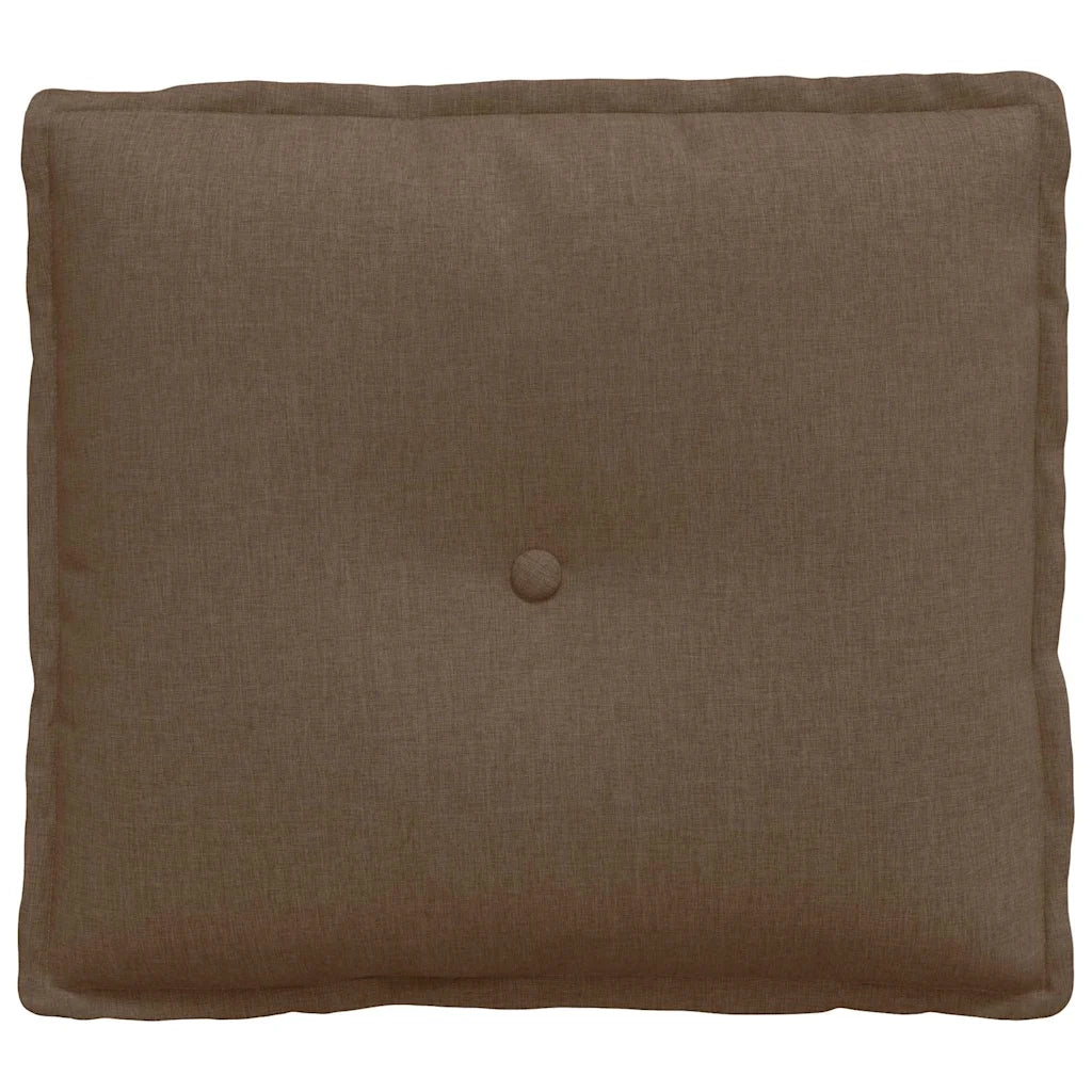 Cuscino per Schiena Marrone 50 x 19 x 45 cm Tessuto