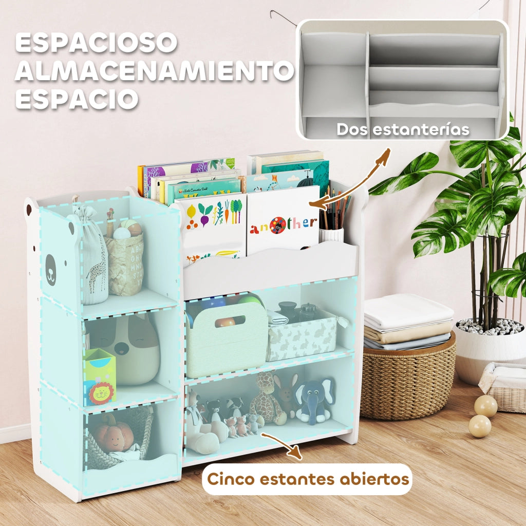 Scaffale Bambini con Ripiani Aperti ¨C Minimal ¨C Bianco