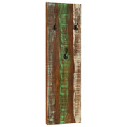 Appendiabiti a Parete 2 pz 36x3x110cm Legno Massello di Recupero CFW3745057