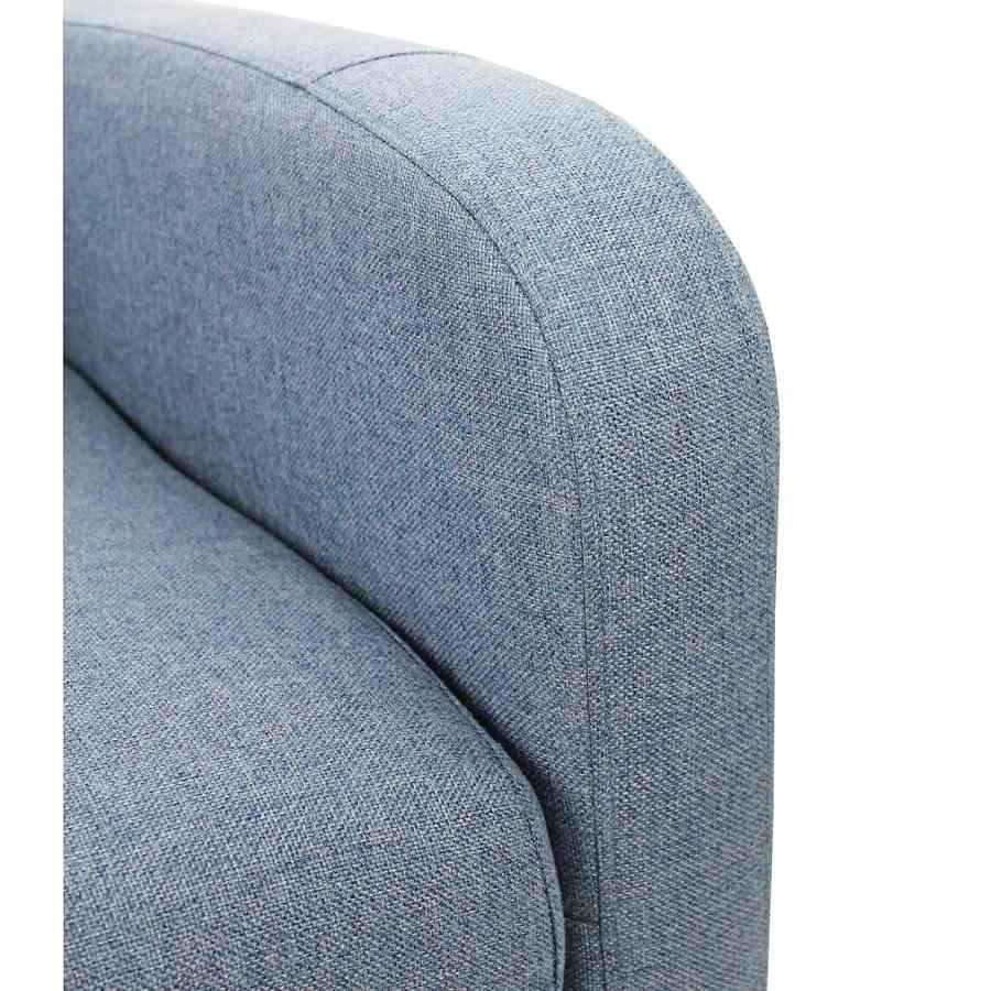 Poltrona Relax Reclinabile Manuale in Tessuto Marta Jeans