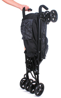 Passeggino Pieghevole per Bambini Barotti Zoom Nero/Grigio