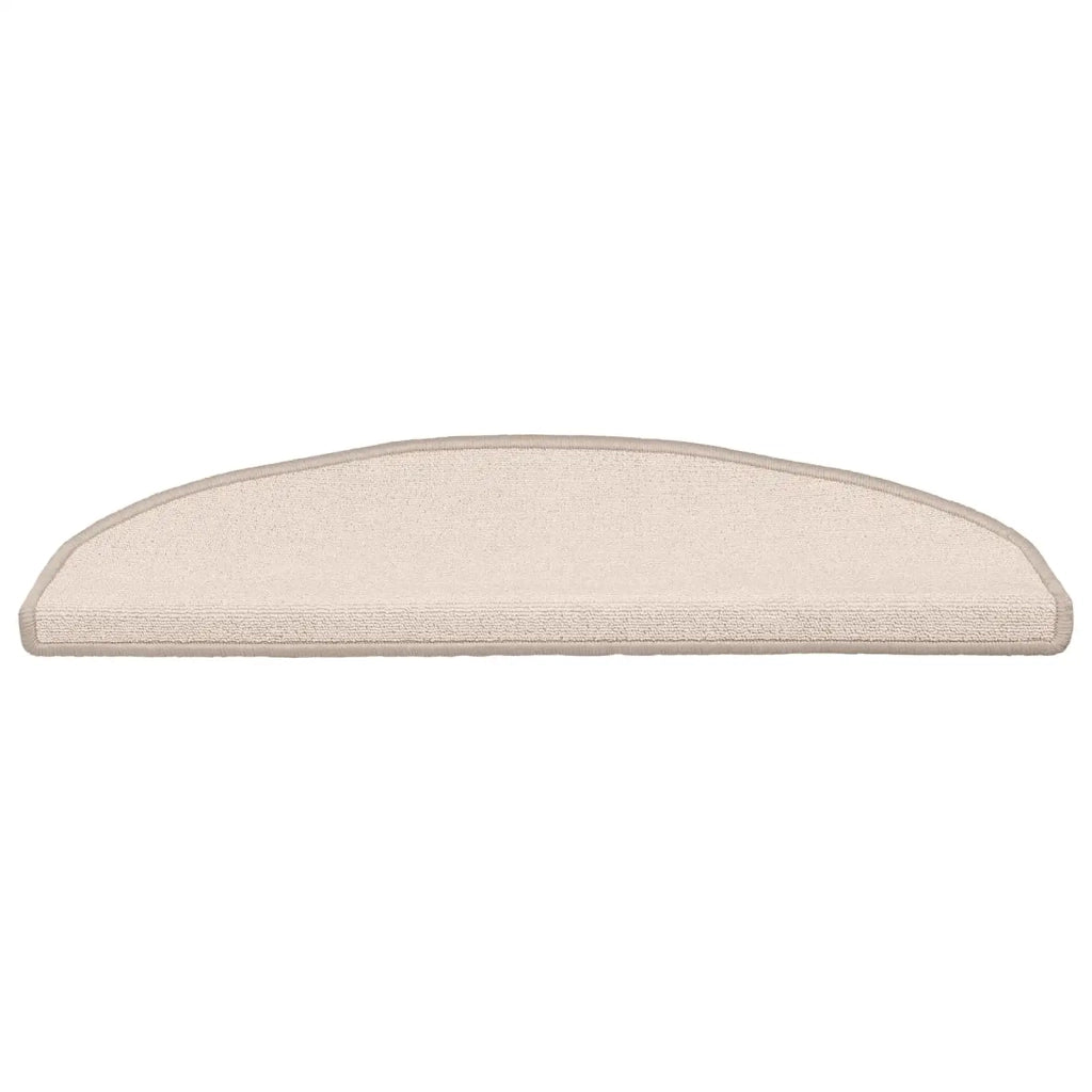 Tappetini per scale autoadesivi Semicircolare 15 pcs Tortora 42038641