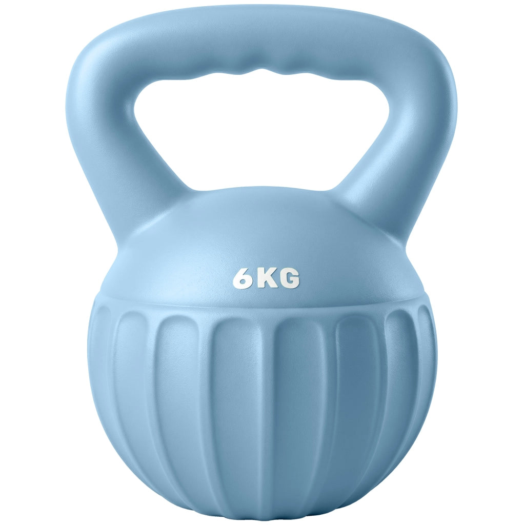 Kettlebell 6 kg ¨C Minimal ¨C Blu 17x17x23 cm