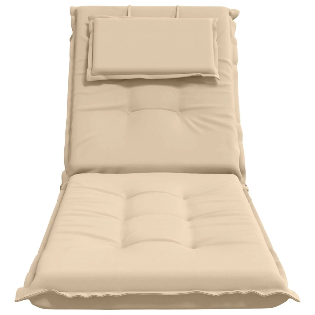 Cuscino per Lettino GEMERT 100% Poliestere Crema 947525