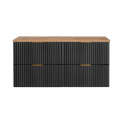 Set mobili bagno 120 cm Adel Black 120 cm