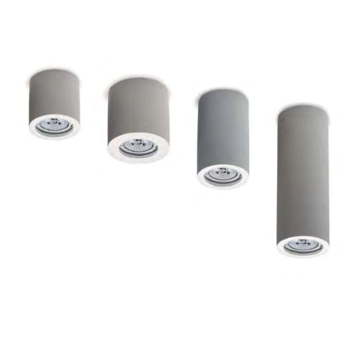 NOVANTADIECI 9010 FARETTO A SOFFITTO CRISTALY FORMA Ø90X90 GU10 Ø50 10W 240V