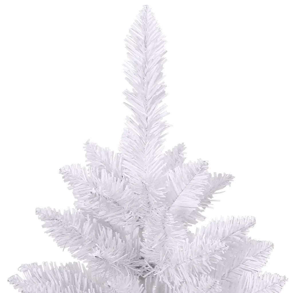Albero di Natale Artificiale Incernierato con Base Bianco 300cm 357790