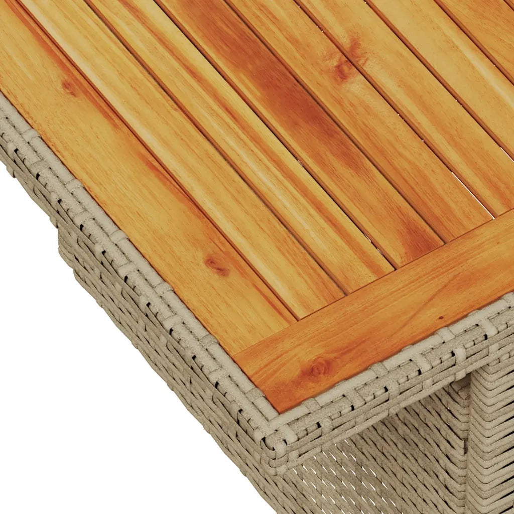 Set Divani da Giardino 7 pz con Cuscini Grigio in Polyrattan