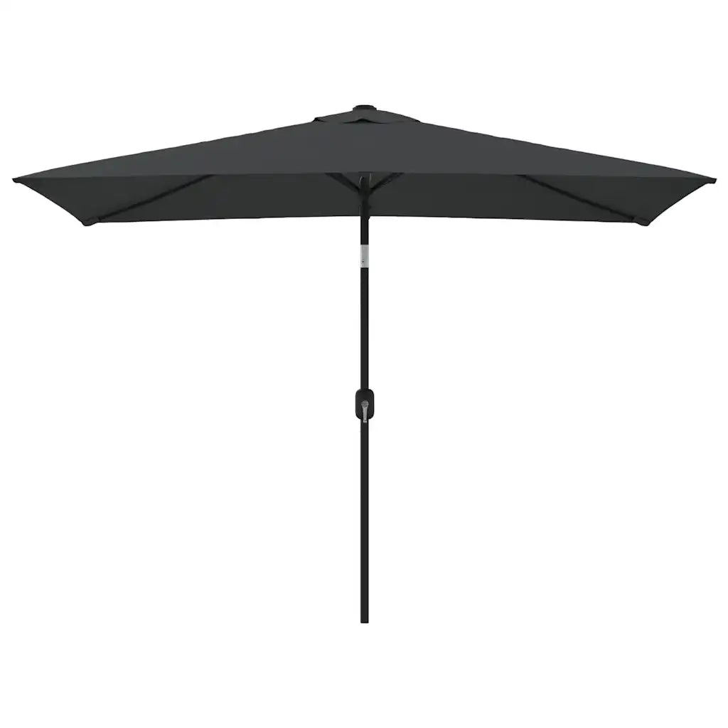 Ombrello | Parasolne con Palo in Metallo 300x200 cm Antracite