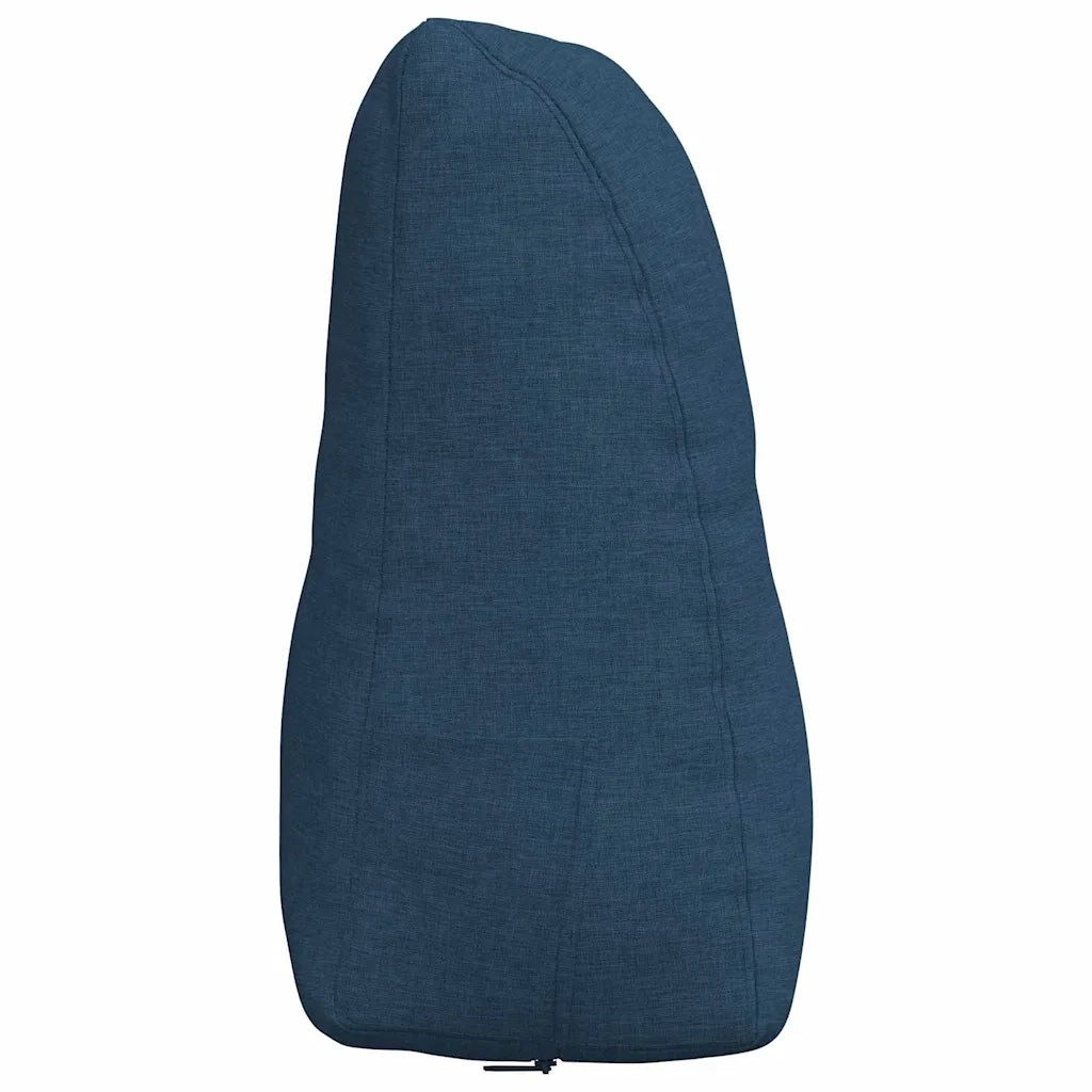 Cuscino per Schiena Blu 80 x 24 x 50 cm Tessuto