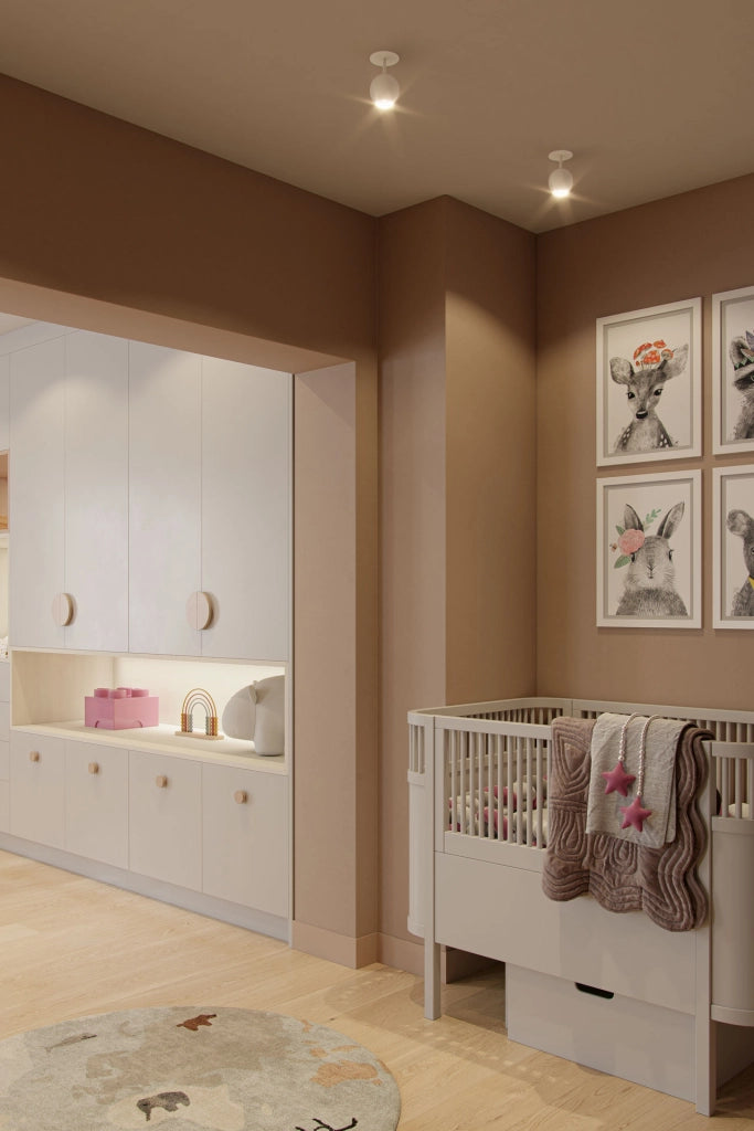 Faretto LED da incasso Bora Recessed 8,5W 36º 2700K Oro Rosa - Faretto sferico orientabile ad alta efficienza - Beneito & Faure