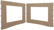 Pannelli laterali 250x190cm per tenda da giardino e tenda da festa - colore sabbia antico