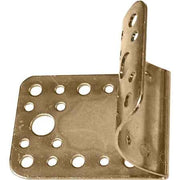 PIASTRA DI GIUNZIONE PIANA SAGOMATA PER PALI Ø 80/100 65x85 mm - spessore 2 mm