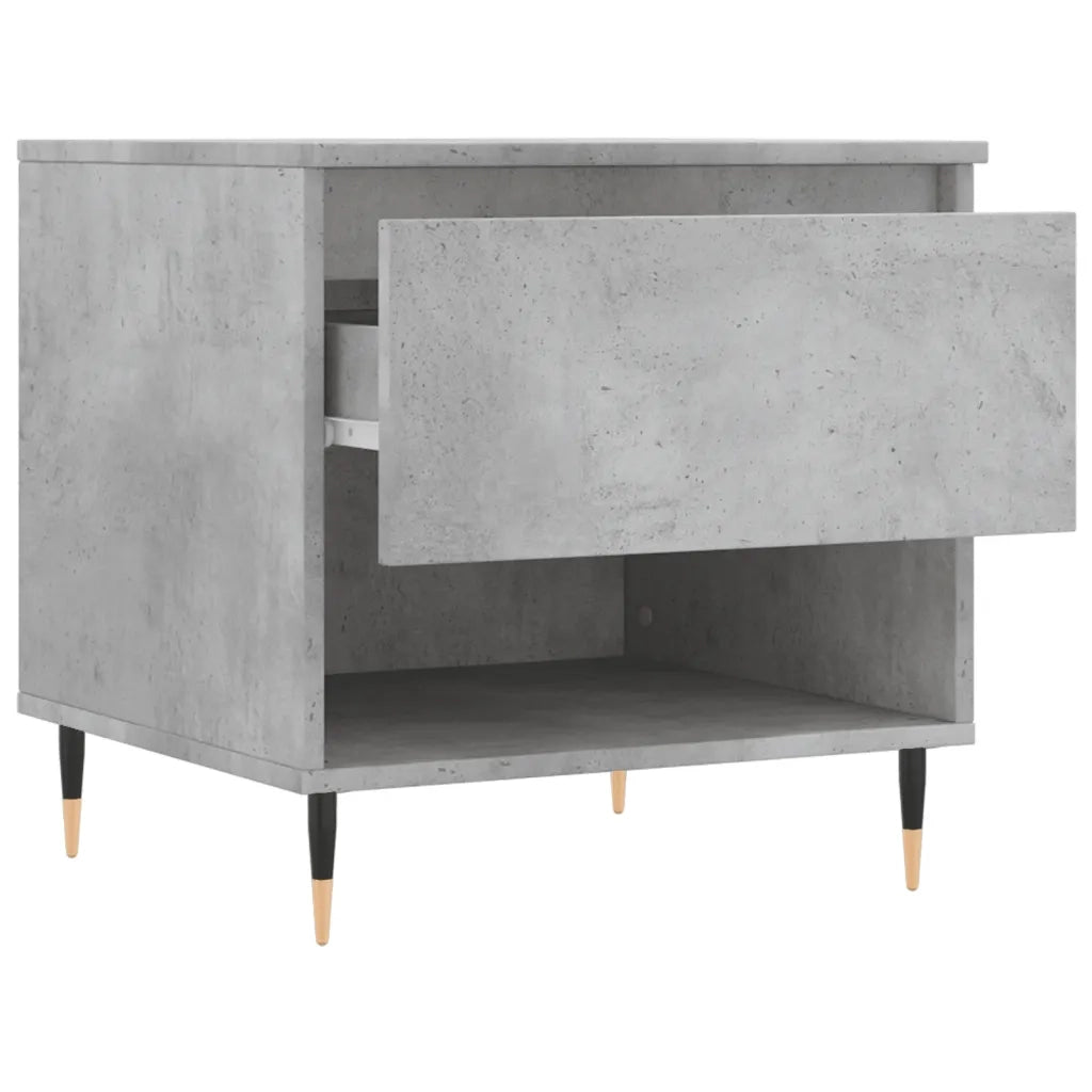Tavolino da salotto | Tavolino da caff¨¨ | Tavolino da Soggiorno Grigio Cemento 50x46x50cm Legno Multistrato