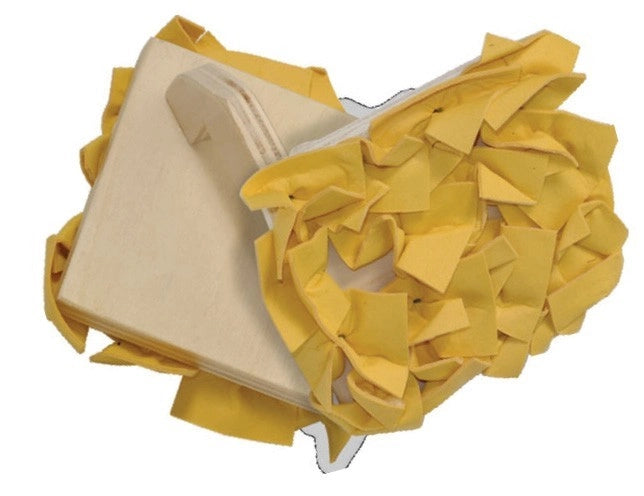 TAMPONE SERIE T15 CON BASE IN LEGNO.CM.15X15