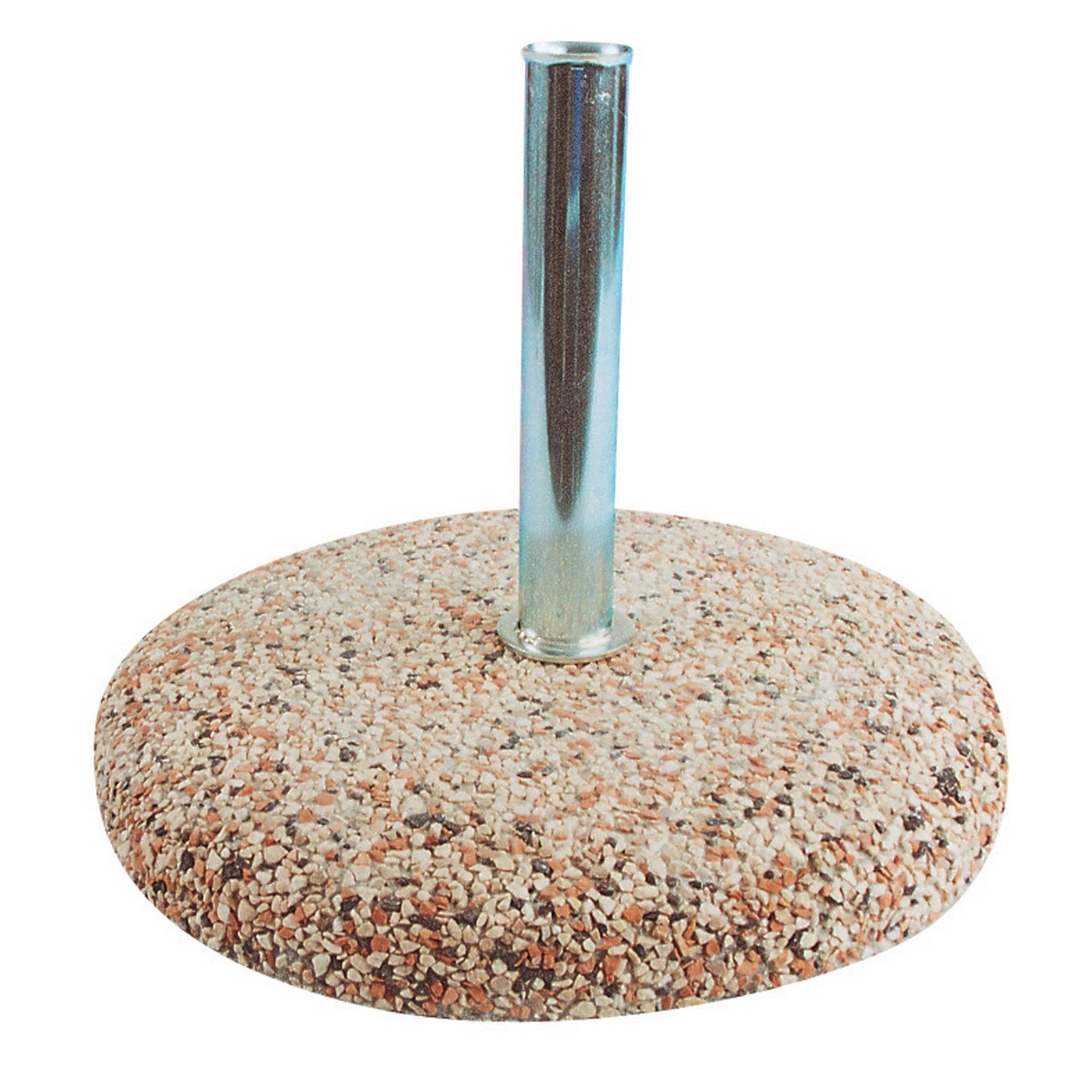 base per ombrellone in cemento 35 kg tubo 50 mm cod:ferx.34008
