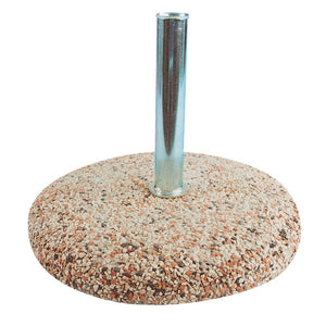 base per ombrellone in cemento 35 kg tubo 50 mm cod:ferx.34008