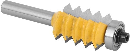 Freeset per legno 8 sezioni - Libera 8mm/6mm - Segatrice per legno con molte denti - Materiale duro e duraturo - Senza sfaldatura - Adatto per un utilizzo prolungato